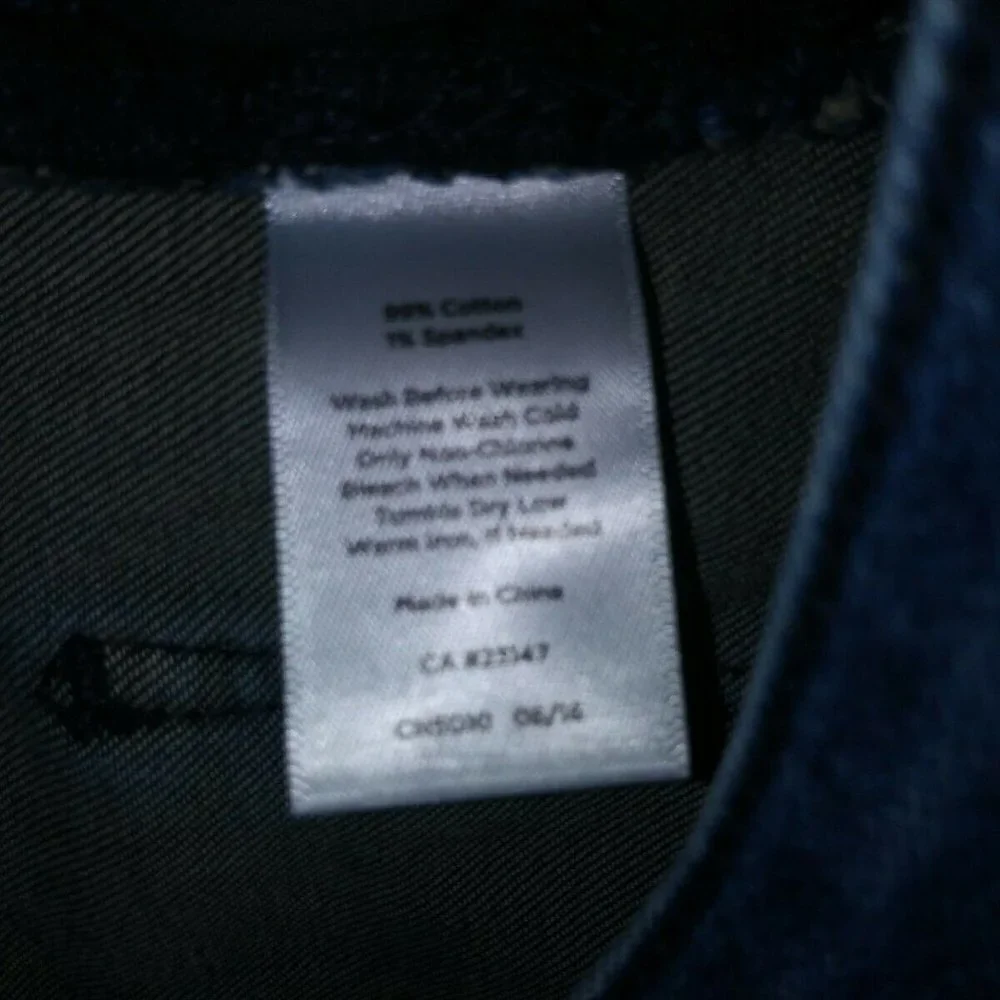 Talbots Jeans Dark Skinny stretch Simply Flatterin